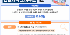 민생회복 소비쿠폰 신청방법 사용처