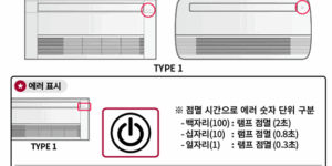LG휘센 에어컨 CH05