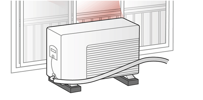 에어컨 실외기 주변 환경